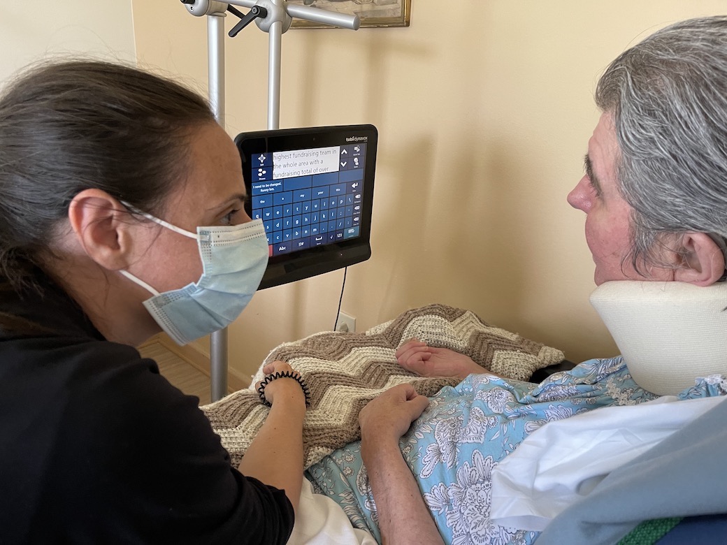 ALS Society in St. Louis makes verbal communication possible for Sister Mary Carolyn
