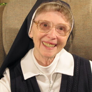Sister of the Good Shepherd in habit