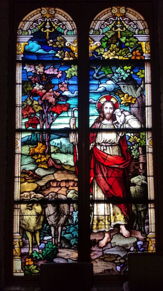 stained glass windows