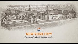 Rendering of historical New York City location for the Sisters of the Good Shepherd