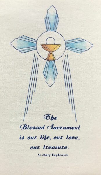 Quote from St. Mary Euphrasia